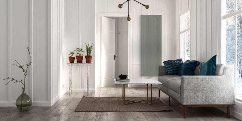Yali V E electric vertical radiator summer house