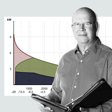 Comparing  2 heat pump systems with and without low-temperature radiators