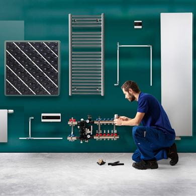 Optimal living comfort thanks to planning and controlling the indoor climate