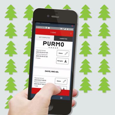 Paper free deliveries with sign-on-glass Purmo Group UK