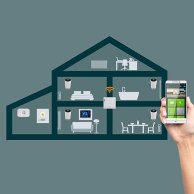 Smart heating with wireless Unisenza Plus control range Purmo