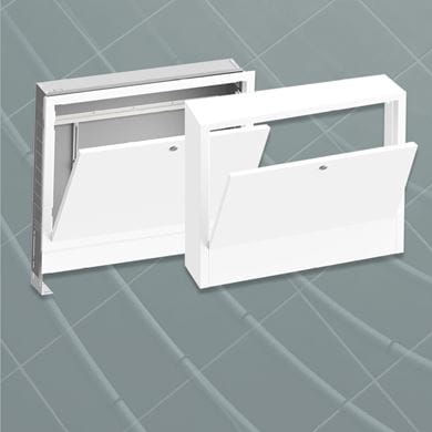 Manifold cabinets Purmo radiant heating and cooling