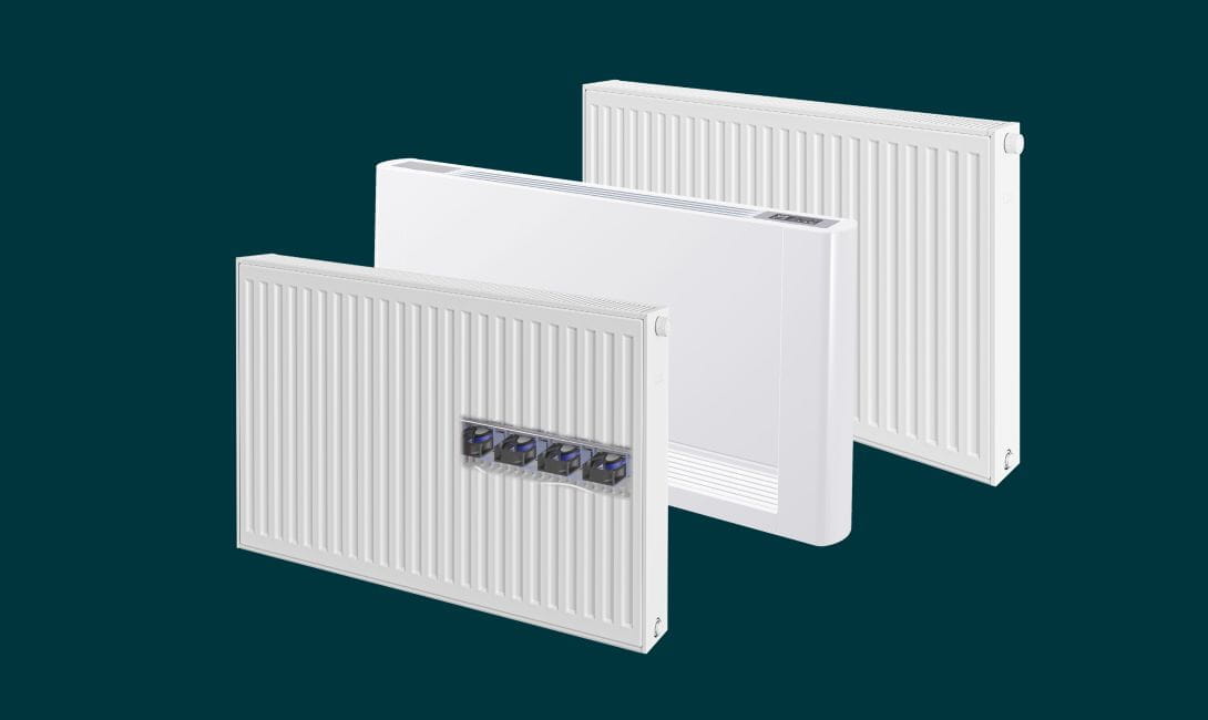 panel radiators, fan-assisted radiators, and fan coil units explained