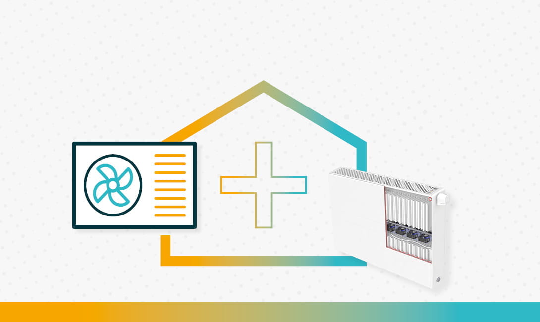 energy-efficient low temperature radiators for heat pumps