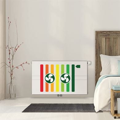 Heating with low temperature radiators