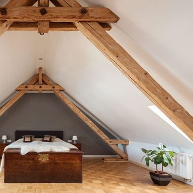 Heating solutions attic renovation